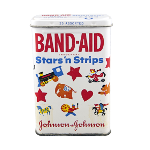 Stars & Strips tin of BAND-AID® Brand adhesive bandages